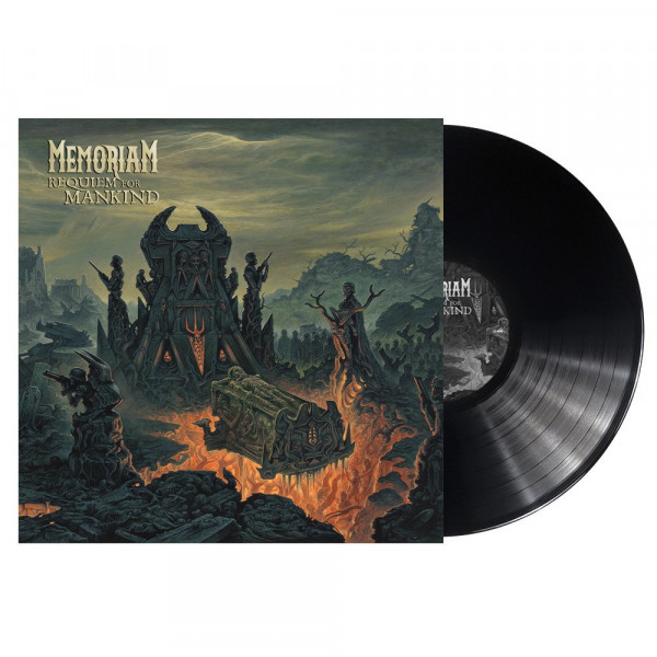 [订购] Memoriam ‎– Requiem For Mankind, LP (黑色) [预付款1|179]