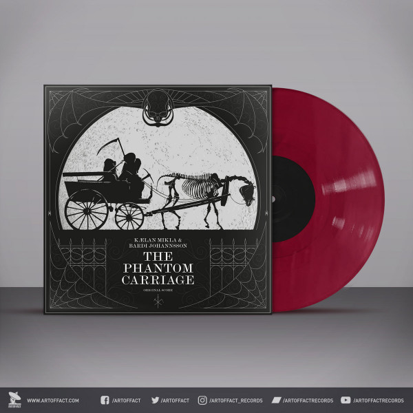 [订购] Kælan Mikla & Bardi Johannsson ‎– The Phantom Carriage, LP (血红)