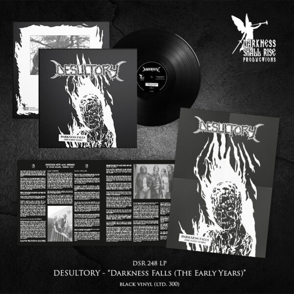 [订购] Desultory – Darkness Falls (The Early Years), LP (黑色) [预付款1|189]