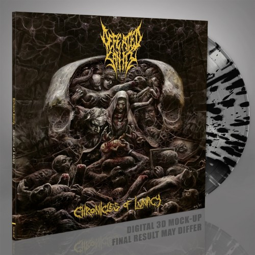 [订购] Defeated Sanity – Chronicles of Lunacy, LP (透明黑喷溅) [预付款1|219]