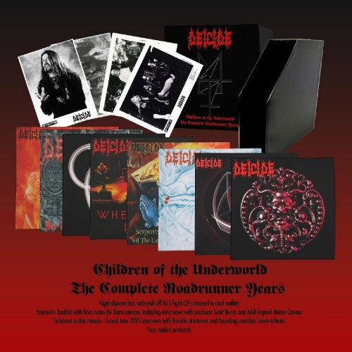 [订购] Deicide ‎– Children Of The Underworld – The Complete Roadrunner Years, 8xCD 套盒 [预付款1|899]