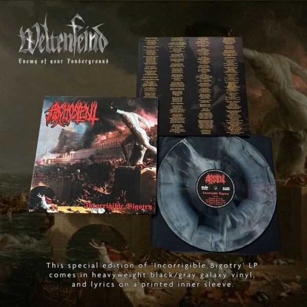 [订购] Arghoslent – Incorrigible Bigotry, LP (黑灰星云) [预付款1|219]