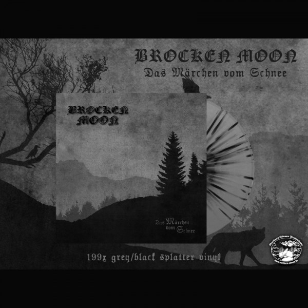 [订购] Brocken Moon – Das Märchen vom Schnee, LP (灰黑喷溅) [预付款1|219]