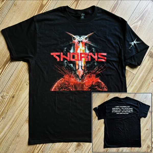 [订购] THORNS ‎– 'Vortex / Interface to God' shirt, T恤 [预付款1|179]