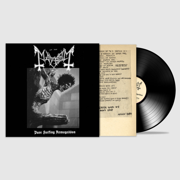 [订购] Mayhem ‎– Pure Fucking Armageddon, LP (黑色) [预付款1|195]