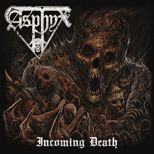 Asphyx ‎– Incoming Death, CD