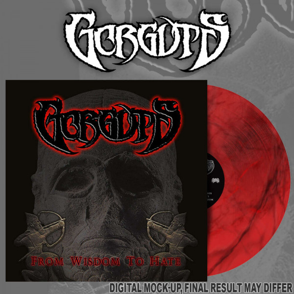 [订购] GORGUTS – From Wisdom to Hate, LP (红黑理石) [预付款1|179]