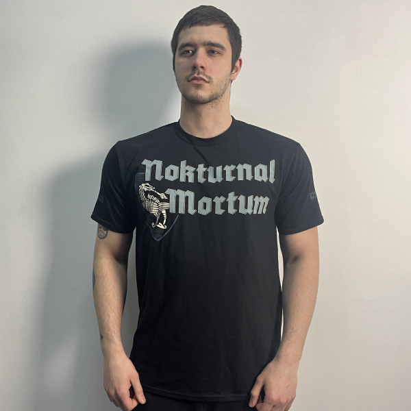 [订购] Nokturnal Mortum – Слава Героям / Hailed Be The Heroes. (Gildan), T恤 (黑色) [预付款1|179]