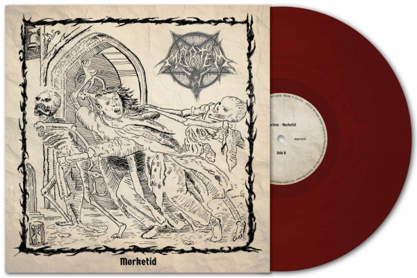 [订购] Mortem – Mørketid, LP (血红色) [预付款1|219]
