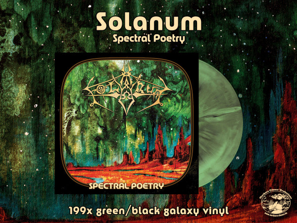 [订购] Solanum ‎– Spectral Poetry, LP (绿黑星云) [预付款1|219]