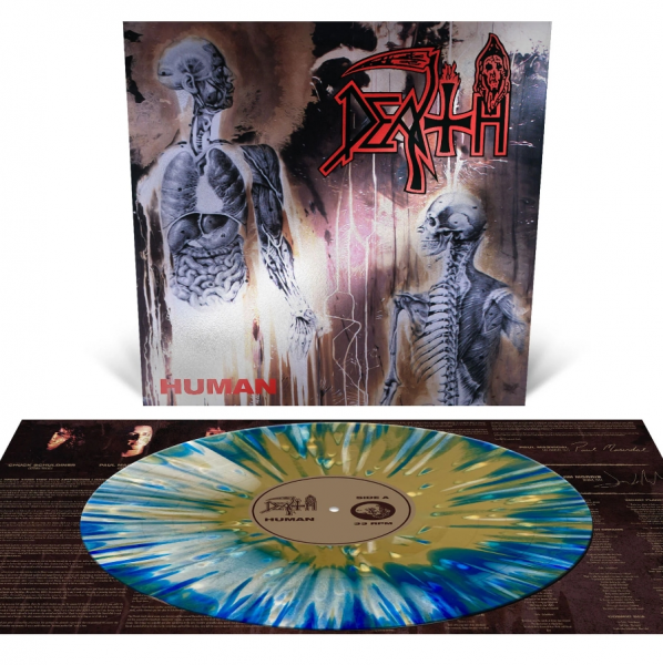 [订购] Death ‎– Human, LP (三色混合喷溅，带镭射封套) [预付款1|219]
