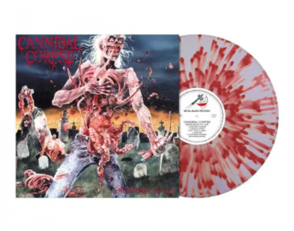 Cannibal Corpse – Eaten Back to Life, LP (红喷溅,35周年纪念版)