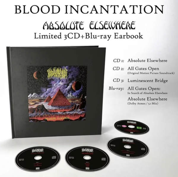 Blood Incantation – Absolute Elsewhere, 3CD + 蓝光 画册