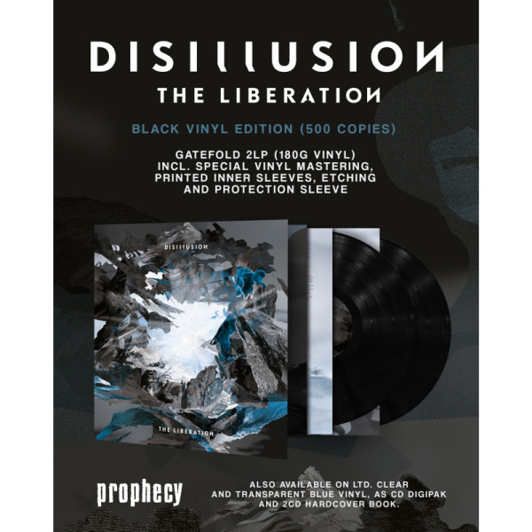 [订购] Disillusion ‎– The Liberation, 2xLP (黑色) [预付款1|259]