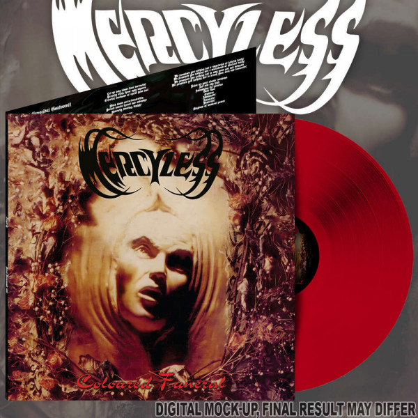 [订购] MERCYLESS ‎– Coloured Funeral, LP (红色) [预付款1|189]