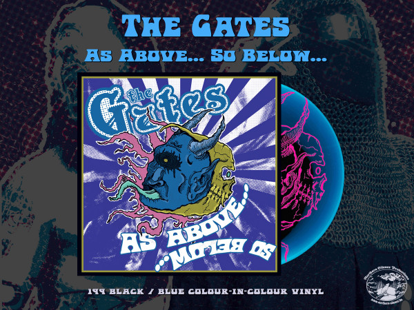 [订购] The Gates – As Above...So Below..., LP (黑蓝混合) [预付款1|189]