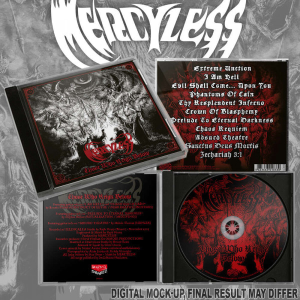 [订购] MERCYLESS ‎– Those Who Reign Below, CD [预付款1|99]