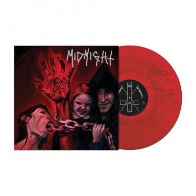 Midnight ‎– No Mercy For Mayhem, LP (红黑理石)