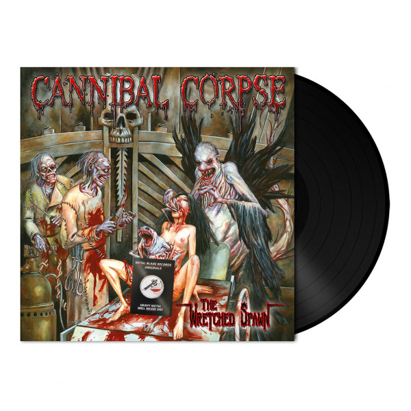 [订购] Cannibal Corpse ‎– The Wretched Spawn, LP (黑色) [预付款1|179]