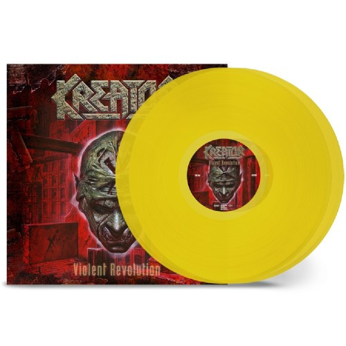 [订购] Kreator ‎– Violent Revolution, 2xLP (透明黄) [预付款1|319]