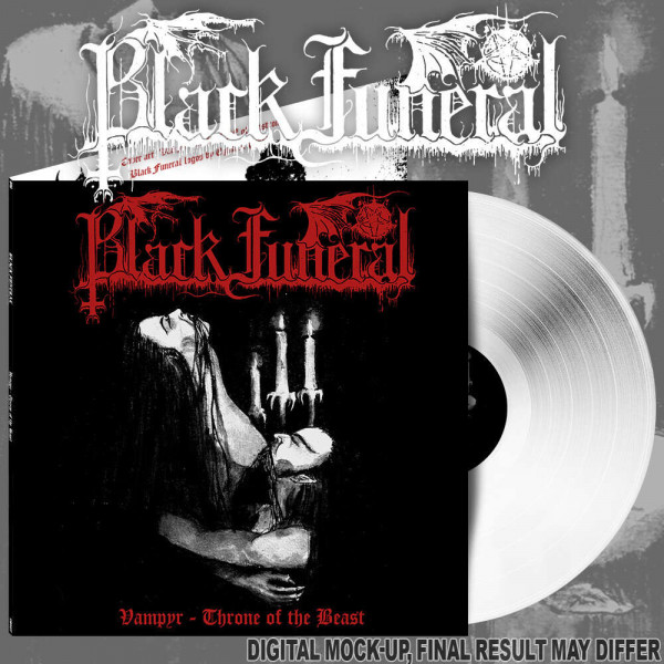 [订购] BLACK FUNERAL – Vampyr – Throne of the Beast, LP (白色) [预付款1|179]