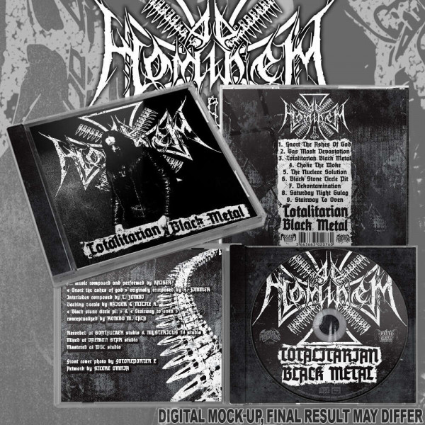 [订购] AD HOMINEM – Totalitarian Black Metal, CD [预付款1|99]