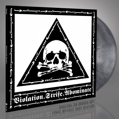 [订购] Revenge – Violation.Strife.Abominate, LP (银白黑理石) [预付款1|209]