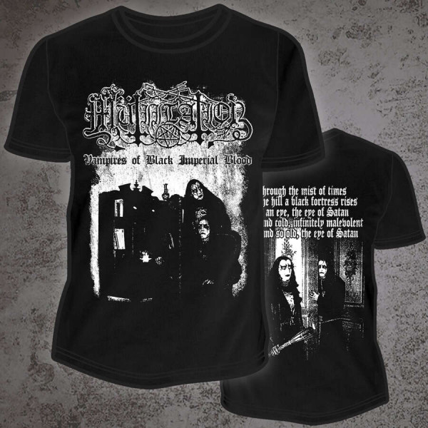 [订购] MUTIILATION ‎– Vampires Of Black Imperial Blood, T恤 (黑色) [预付款1|179]