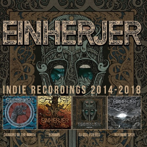 [订购] Einherjer ‎– Indie Recordings 2014 - 2018, 4xCD套盒 [预付款1|219]