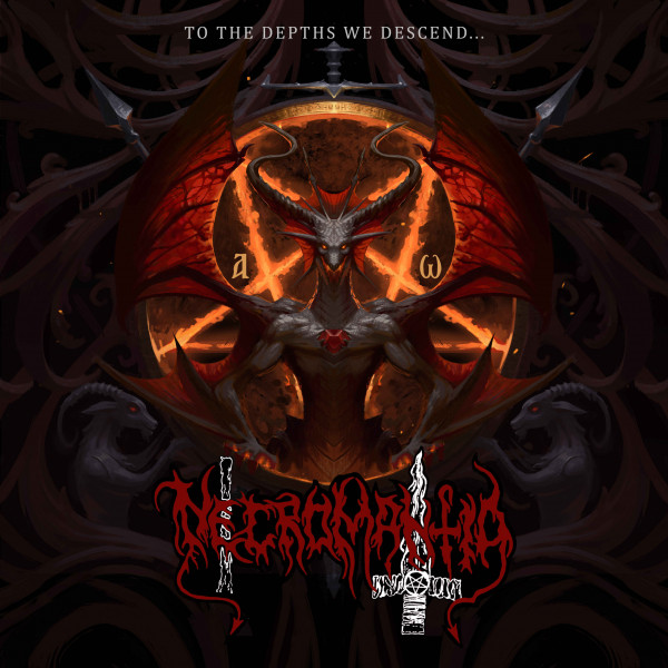 Necromantia ‎– To The Depths We Descend…, LP (黑色)