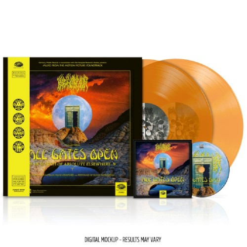 [订购] Blood Incantation - All Gates Open, 2xLP (橙色) + Blu-ray [预付款1|359]