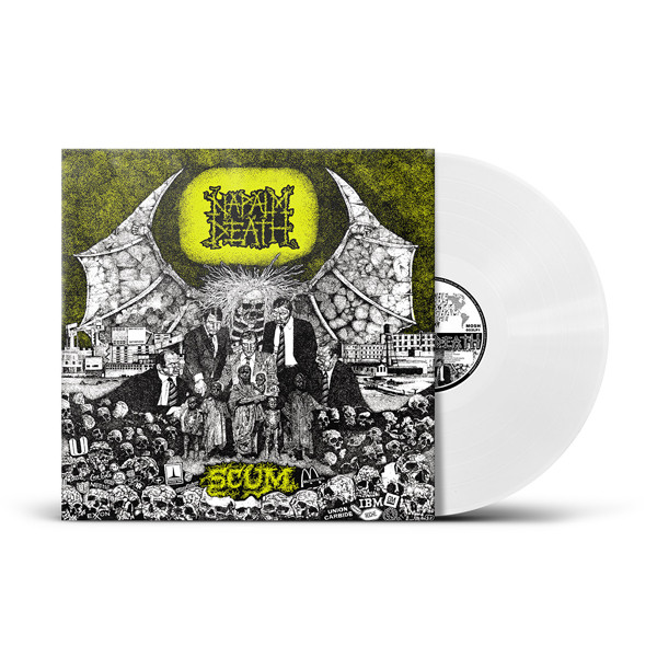 [订购] NAPALM DEATH – SCUM, LP (白色) [预付款1|219]