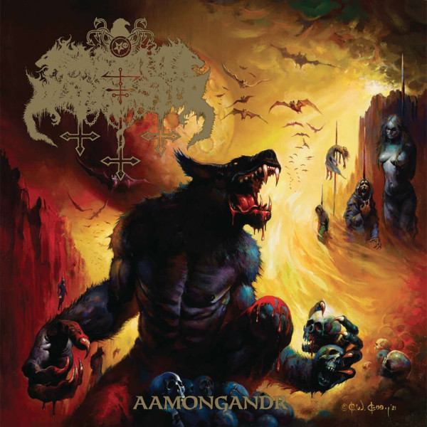 Satanic Warmaster – Aamongandr, CD (红色盘)