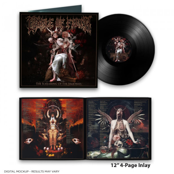 [订购] Cradle Of Filth ‎– The Screaming Of The Valkyries, LP (黑色) [预付款1|219]