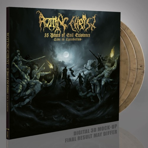 [订购] Rotting Christ – 35 Years of Evil Existence - Live in Lycabettus, 3xLP (金色) [预付款1|379]