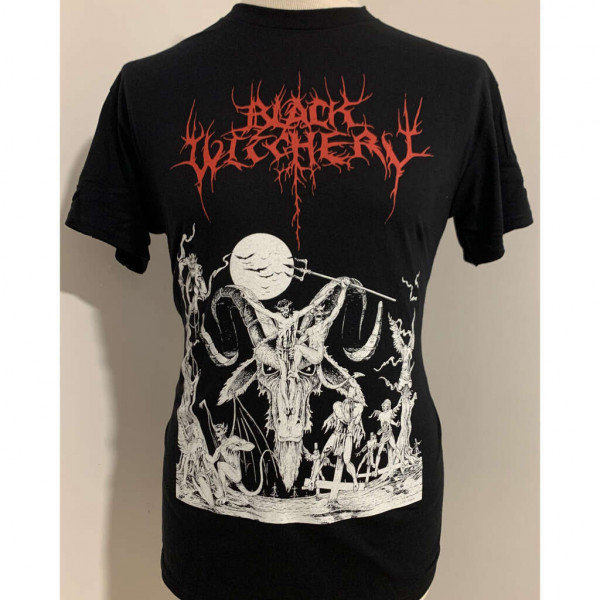 [订购] BLACK WITCHERY ‎– Upheaval Satanic Might, T恤 (黑色) [预付款1|179]