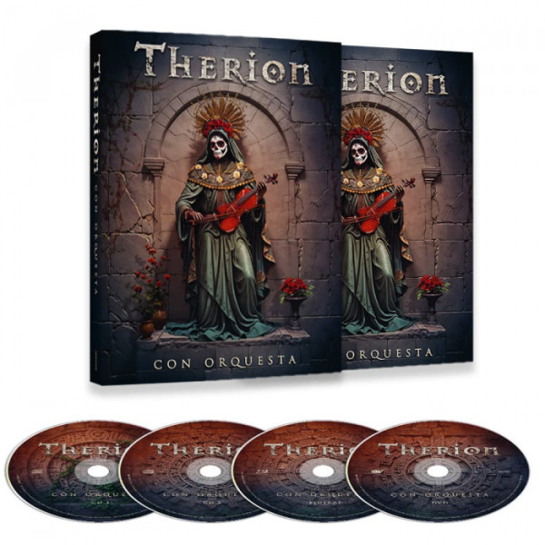[订购] Therion – Con Orquesta, 2xCD + DVD + Bluray (A5 Digipak) [预付款1|259]