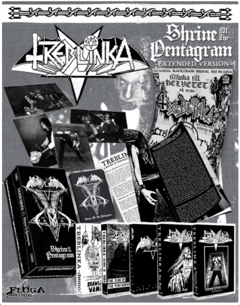 Treblinka – Shrine Of The Pentagram, 5x磁带 套盒
