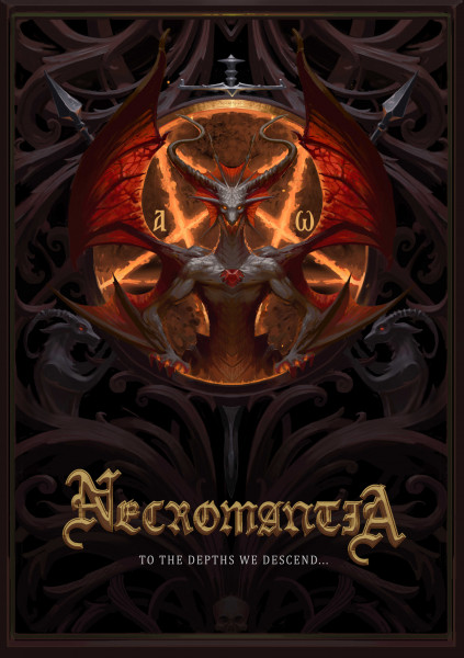 Necromantia ‎– To The Depths We Descend…, CD (A5 Digipak)