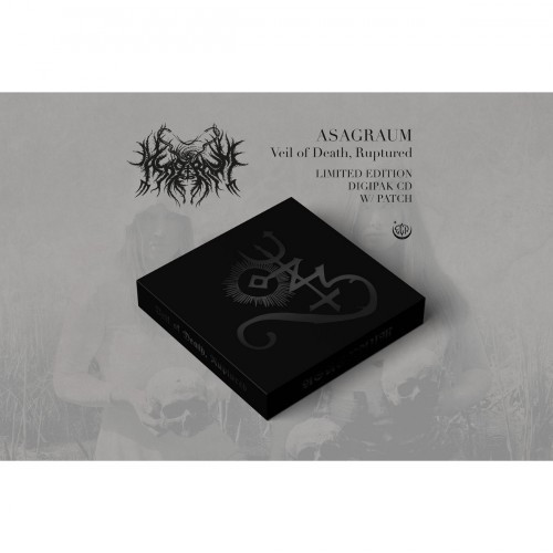 Asagraum ‎– Veil Of Death, Ruptured, CD 套盒