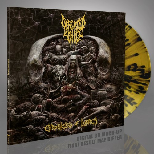 [订购] Defeated Sanity – Chronicles of Lunacy, LP (黄黑喷溅) [预付款1|219]