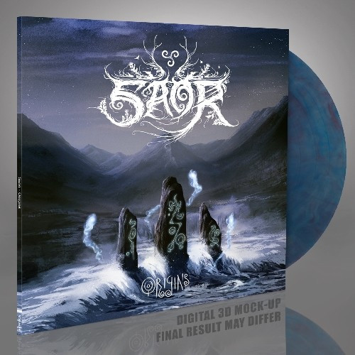 Saor ‎– Origins, LP (透明蓝红理石)