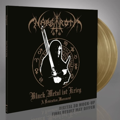Nargaroth ‎– Black Metal Ist Krieg, 2xLP (金色)