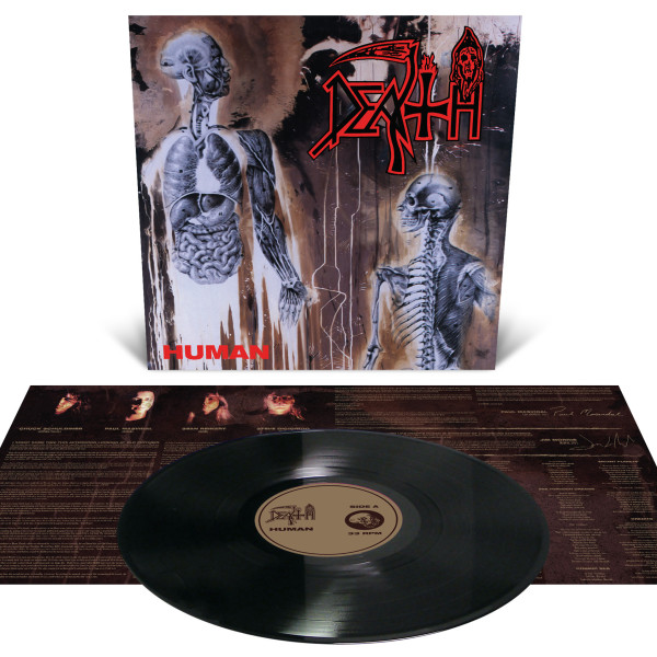 Death ‎– Human, LP (黑色)