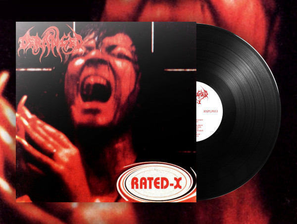 Deranged ‎– Rated-X, LP (黑色)