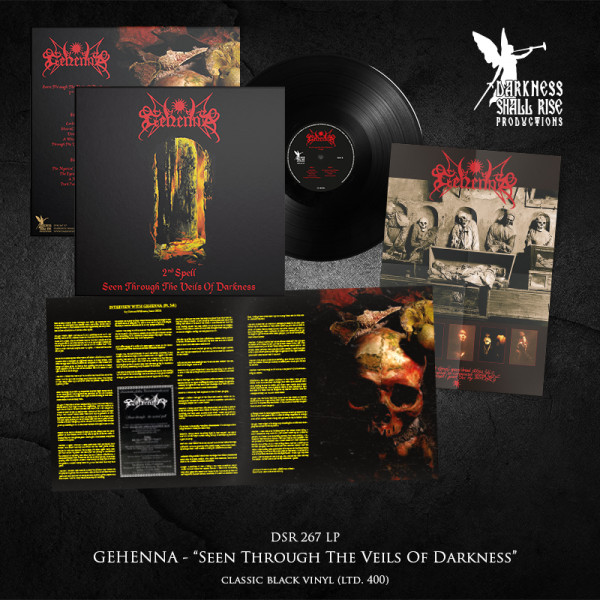 [订购] Gehenna – Seen Through The Veils Of Darkness, LP (黑色) [预付款1|199]