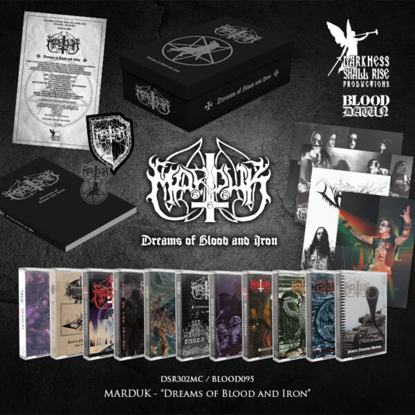 [订购] Marduk – Dreams of Blood and Iron, 11磁带 套盒 [预付款1|1199]