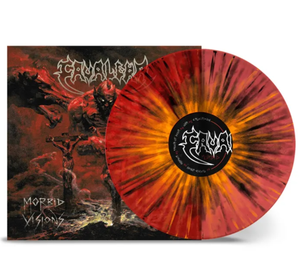 Cavalera ‎– Morbid Visions, LP (透明红喷溅)