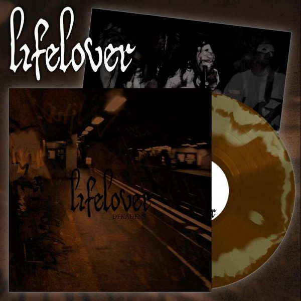 Lifelover – Dekadens, LP (金色/棕色漩涡)