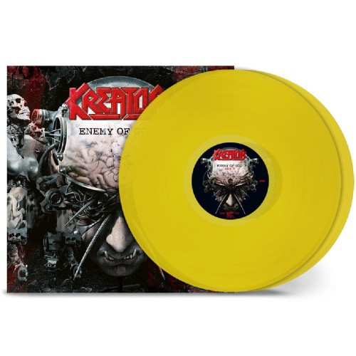 [订购] Kreator ‎– Enemy Of God, 2xLP (透明黄) [预付款1|319]